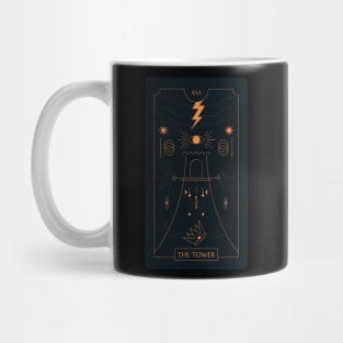 The Tower Tarot Card Mug